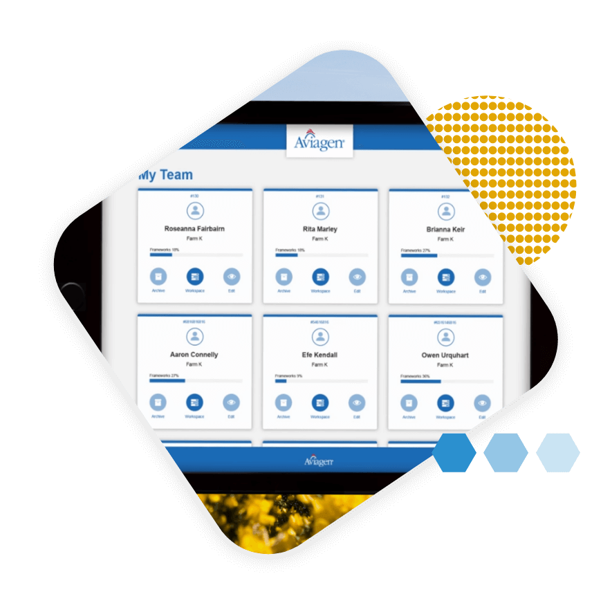 Aviagen Competency Tracking using a Tablet