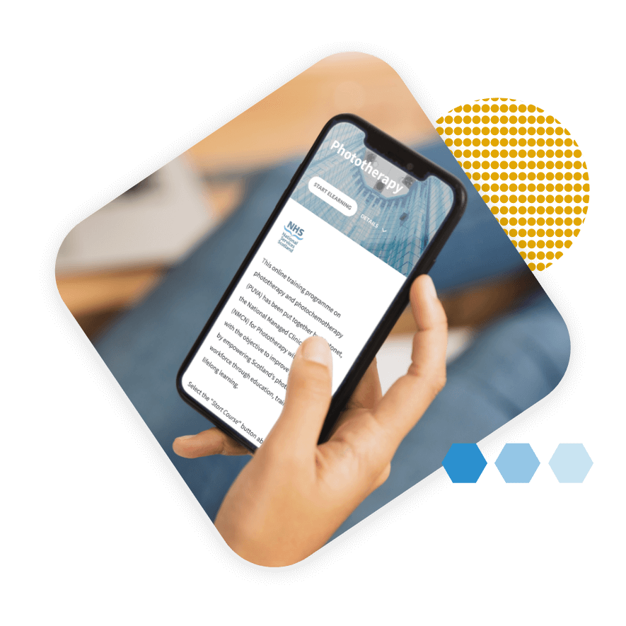 NES Perinatal eLearning on Mobile Device
