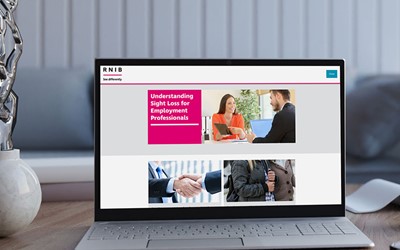 Accessible Elearning Helps People With Sight Loss Find Work