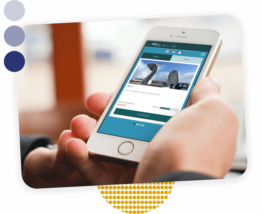 Scottish Waterways Trust (canal college®) Customised Learning Platform on a Mobile Device